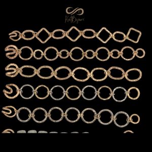 bracelet-gold-group-bracelet1 A collection of gold-filled bracelets