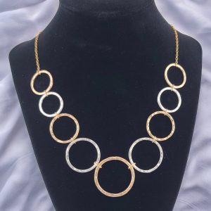 necklace-gold-silver-the-alisa Argentium silver and gold-filled The Alisa necklace