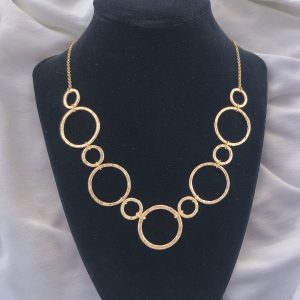 necklace-gold-the-astor Gold-filled "The Big and Small" necklace