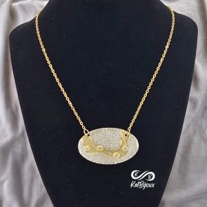 necklace-river-of-gold-1-piece River of Gold 1-piece necklace with stones