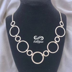 necklace-silver-the-astor Argentium silver "Big and Small" necklace